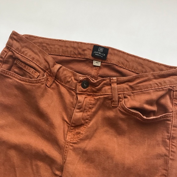 Rust/burnt orange 🤘skinny jeans - Picture 3 of 7